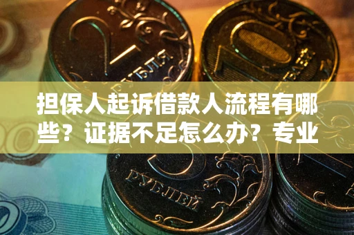 济南担保人起诉借款人流程有哪些？证据不足怎么办？专业律师解答