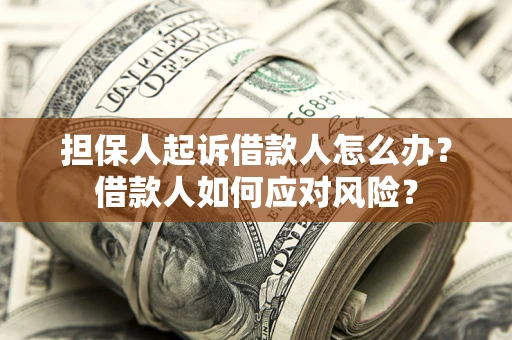 济南担保人起诉借款人怎么办？借款人如何应对风险？