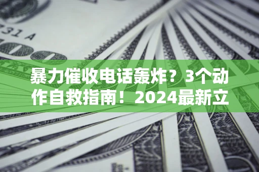 济南暴力催收电话轰炸？3个动作自救指南！2024最新立案标准全解析